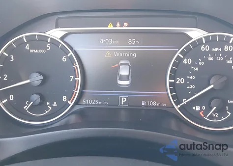 2020 Nissan Altima Sv Intelligent Awd из США, поврежденный, VIN 1N4BL4DW2LC204281